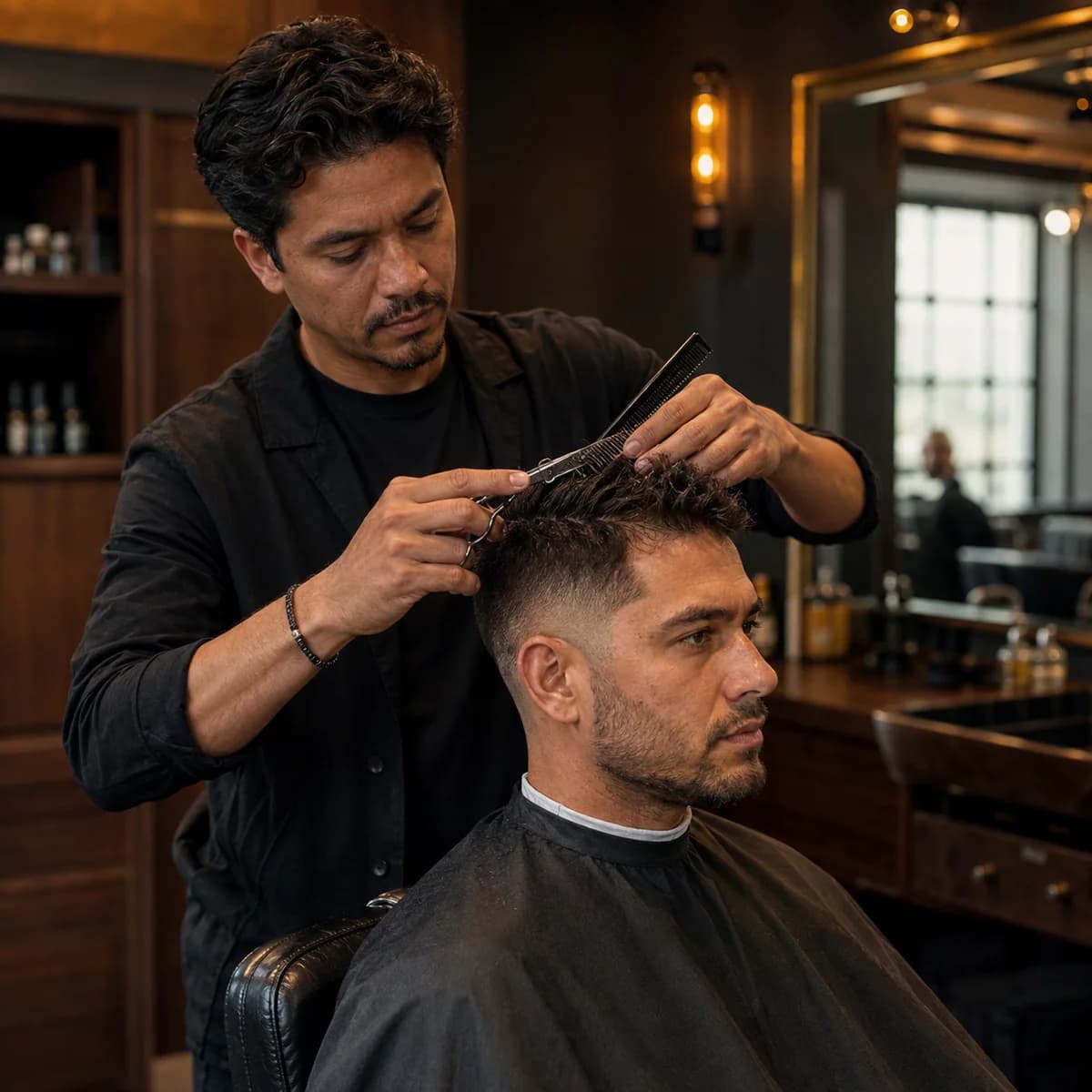 Servicio real de corte premium